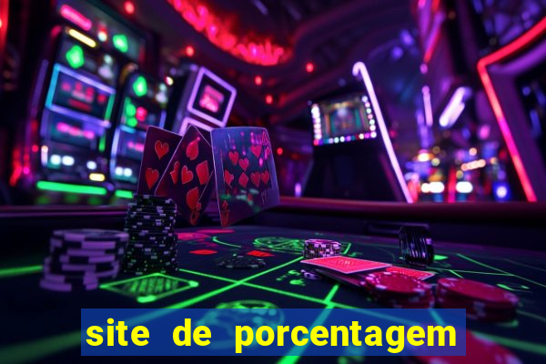 site de porcentagem slots pg