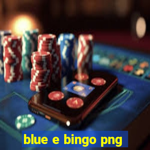 blue e bingo png