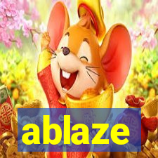 ablaze