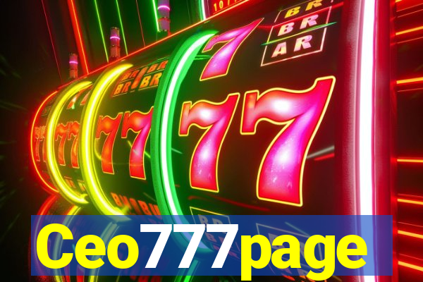 Ceo777page