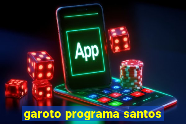 garoto programa santos